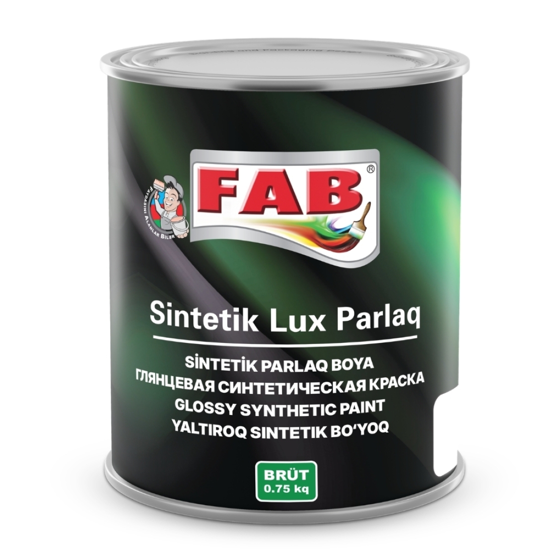 FAB SİNTETİK LUX PARLAQ BOYA 