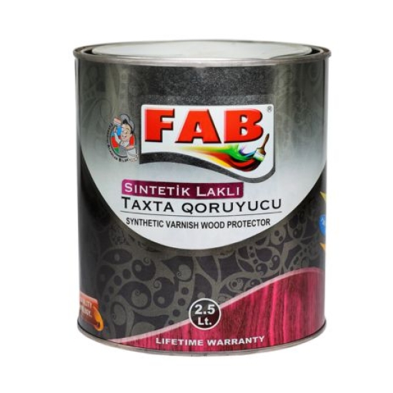 FAB SİNTETİK LAKLI TAXTA QORUYUCU 